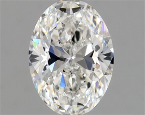 Picture of Natural Diamond 0.71 Carats, Oval with  Cut, F Color, VS1 Clarity and Certified by GIA