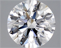 Natural Diamond 1.40 Carats, Round with Excellent Cut, D Color, IF Clarity and Certified by GIA