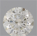 Natural Diamond 0.41 Carats, Round with Excellent Cut, I Color, SI2 Clarity and Certified by IGI