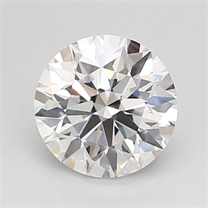 Picture of Lab Grown Diamond 1.04 Carats, Round with Ideal Cut, D Color, VVS2 Clarity and Certified by IGI