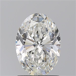 Picture of Natural Diamond 1.51 Carats, Oval with  Cut, G Color, VS1 Clarity and Certified by GIA