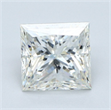 Diamante Natural 2.02 quilates, Princesa , Color J, claridad VS2 y certificado GIA