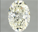 Diamante Natural 0.50 quilates, Ovalado , Color K, claridad VS1 y certificado IGI