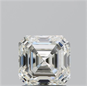 Diamante Natural 1.71 quilates, Asscher , Color J, claridad VS1 y certificado GIA