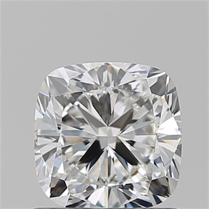 Foto Diamante Natural 1.01 quilates, Del cojín , Color F, claridad VS1 y certificado GIA de