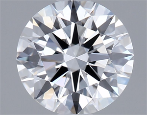 Picture of Lab Grown Diamond 1.01 Carats, Round with Ideal Cut, D Color, VVS1 Clarity and Certified by IGI