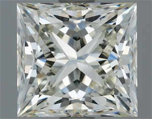 Picture of Natural Diamond 1.51 Carats, Princess with  Cut, I Color, VVS2 Clarity and Certified by IGI