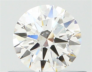Picture of Natural Diamond 0.44 Carats, Round with Excellent Cut, E Color, VS1 Clarity and Certified by GIA