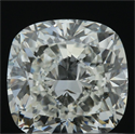 Natural Diamond 1.00 Carats, Cushion with  Cut, J Color, SI2 Clarity and Certified by GIA