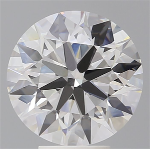 Picture of Lab Grown Diamond 5.51 Carats, Round with Ideal Cut, E Color, VVS2 Clarity and Certified by IGI