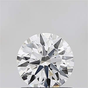 Picture of Lab Grown Diamond 1.08 Carats, Round with Ideal Cut, E Color, VS1 Clarity and Certified by IGI