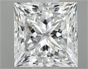 Natural Diamond 0.80 Carats, Princess with  Cut, D Color, VS1 Clarity and Certified by GIA