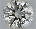 Natural Diamond 0.50 Carats, Round with Excellent Cut, L Color, SI1 Clarity and Certified by GIA