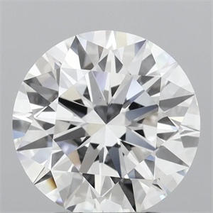 Picture of Lab Grown Diamond 2.51 Carats, Round with Ideal Cut, E Color, VS1 Clarity and Certified by IGI