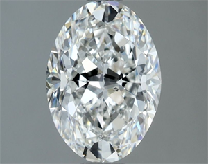 Picture of Natural Diamond 1.31 Carats, Oval with  Cut, G Color, SI1 Clarity and Certified by GIA
