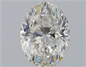 Diamante Natural 2.01 quilates, Ovalado , Color G, claridad SI1 y certificado GIA