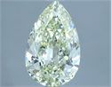 Diamante Natural 1.53 quilates, De pera , Color K, claridad IF y certificado IGI