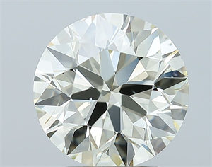 Foto Diamante Natural 2.70 quilates, Redondo , Color L, claridad SI1 y certificado IGI de