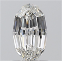 Natural Diamond 1.01 Carats, Oval with  Cut, G Color, VS2 Clarity and Certified by GIA