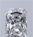 Natural Diamond 0.31 Carats, Radiant with  Cut, E Color, IF Clarity and Certified by GIA
