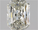 Natural Diamond 1.70 Carats, Radiant with  Cut, L Color, SI2 Clarity and Certified by GIA