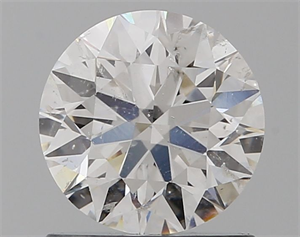 Picture of Natural Diamond 1.01 Carats, Round with Excellent Cut, E Color, SI2 Clarity and Certified by IGI