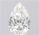 Diamante Natural 0.80 quilates, De pera , Color H, claridad SI1 y certificado IGI