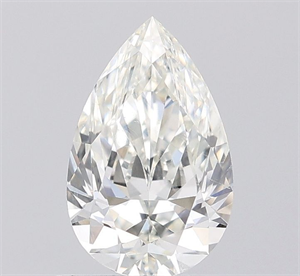 Foto Diamante Natural 0.80 quilates, De pera , Color H, claridad SI1 y certificado IGI de