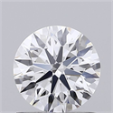 Del inventario de diamantes de laboratorio, 0.74 quilates, Redondo , Color D, claridad VVS2 y certificado IGI