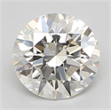 Natural Diamond 0.52 Carats, Round with Excellent Cut, J Color, VVS1 Clarity and Certified by GIA