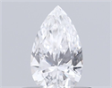 Diamante Natural 0.40 quilates, De pera , Color D, claridad SI1 y certificado GIA