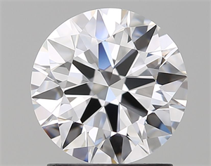 Picture of Natural Diamond 1.55 Carats, Round with Excellent Cut, D Color, IF Clarity and Certified by GIA