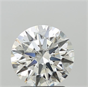 Del inventario de diamantes de laboratorio, 2.10 quilates, Redondo , Color G, claridad VVS2 y certificado IGI