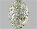 Diamante Natural 1.50 quilates, Ovalado , Color K, claridad IF y certificado HRD