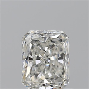 Picture of Natural Diamond 1.01 Carats, Radiant with  Cut, H Color, VVS1 Clarity and Certified by GIA