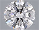 Lab Grown Diamond 2.95 Carats, Round with Ideal Cut, E Color, VVS2 Clarity and Certified by IGI