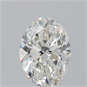 Natural Diamond 1.51 Carats, Oval with  Cut, I Color, VS1 Clarity and Certified by GIA