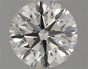 Foto Diamante Natural 0.81 quilates, Redondo , Color J, claridad IF y certificado GIA de