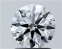 Diamante Natural 1.20 quilates, Redondo , Color D, claridad IF y certificado GIA
