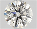 Natural Diamond 1.01 Carats, Round with Excellent Cut, J Color, SI2 Clarity and Certified by GIA