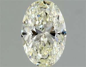 Picture of Natural Diamond 0.90 Carats, Oval with  Cut, L Color, VS1 Clarity and Certified by GIA