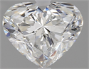 Natural Diamond 2.01 Carats, Heart with  Cut, F Color, VS1 Clarity and Certified by GIA