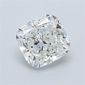 Picture of Natural Diamond 0.72 Carats, Cushion with  Cut, G Color, VVS2 Clarity and Certified by GIA