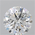 Natural Diamond 1.20 Carats, Round with Excellent Cut, G Color, SI2 Clarity and Certified by GIA