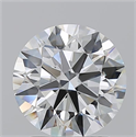Natural Diamond 2.03 Carats, Round with Excellent Cut, G Color, VVS2 Clarity and Certified by GIA