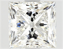 Natural Diamond 1.50 Carats, Princess with  Cut, F Color, IF Clarity and Certified by GIA