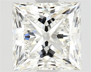 Picture of Natural Diamond 1.50 Carats, Princess with  Cut, F Color, IF Clarity and Certified by GIA