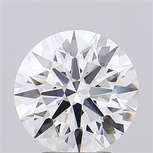 Picture of Lab Grown Diamond 3.21 Carats, Round with Ideal Cut, D Color, IF Clarity and Certified by IGI