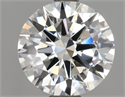 Del inventario de diamantes de laboratorio, 2.01 quilates, Redondo , Color E, claridad VVS2 y certificado IGI
