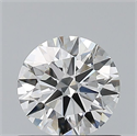 Natural Diamond 0.70 Carats, Round with Very Good Cut, G Color, VVS1 Clarity and Certified by GIA